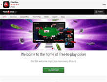 Tablet Screenshot of pokerstars.net